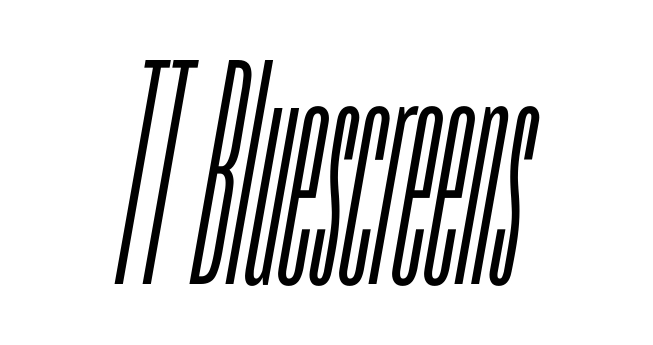 TT Bluescreens